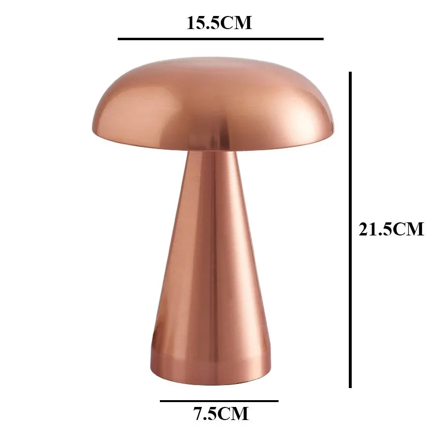 Lampe de chevet Champignon Luxe - lampechevetdesign.com