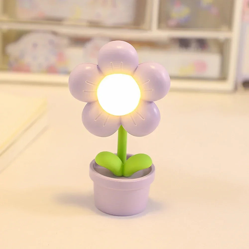 Lampe de Chevet Fleurs LED Mini - lampechevetdesign.com