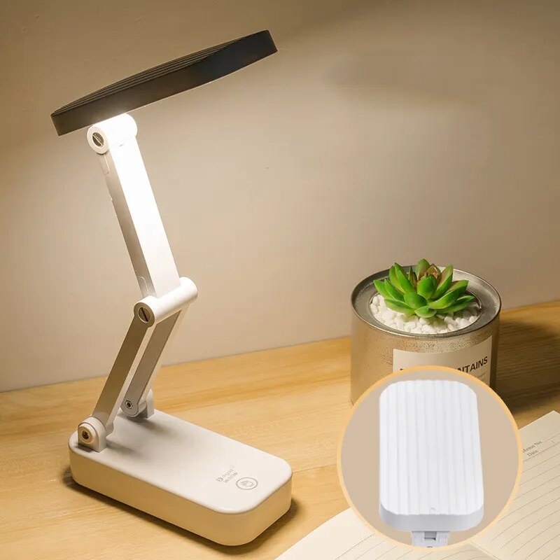 Lampe de bureau Pliable Blanche - lampechevetdesign.com