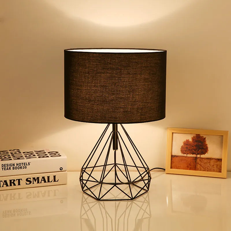 Lampe de chevet Industrielle Ronde - lampechevetdesign.com