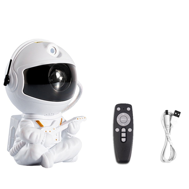 Lampe de chevet Projecteur USB Petit Astronaute - lampechevetdesign.com