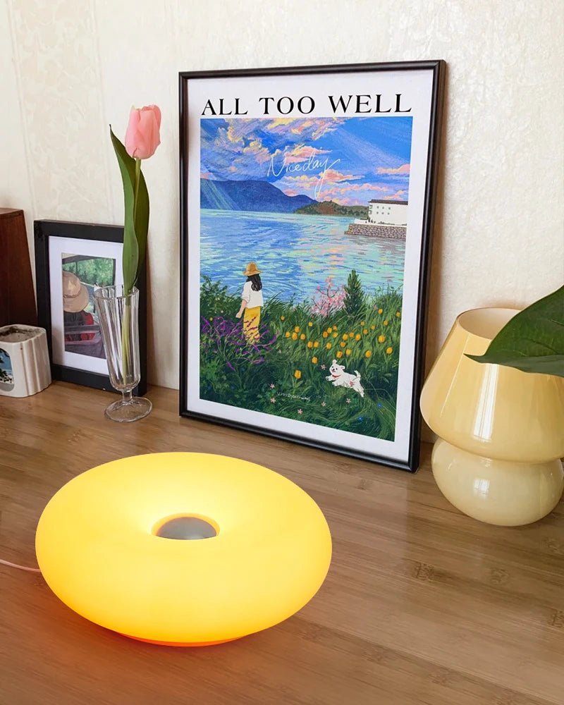 Lampe de chevet Donuts Lumineux - lampechevetdesign.com