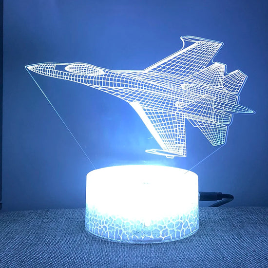 Lampe 3D LED Bateau