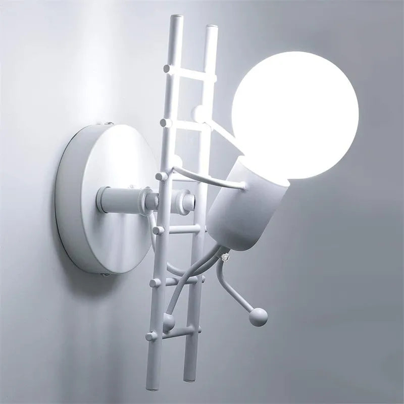 Lampe de chevet Murale Moderne Humanoïde - lampechevetdesign.com