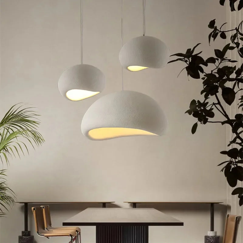 Lampe de Chevet Suspendue Wabi-Sabi Moderne - lampechevetdesign.com