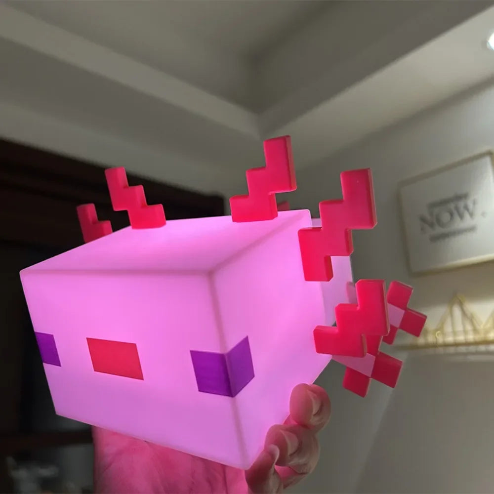 Lampe de Chevet Axolotl pour Enfant - lampechevetdesign.com