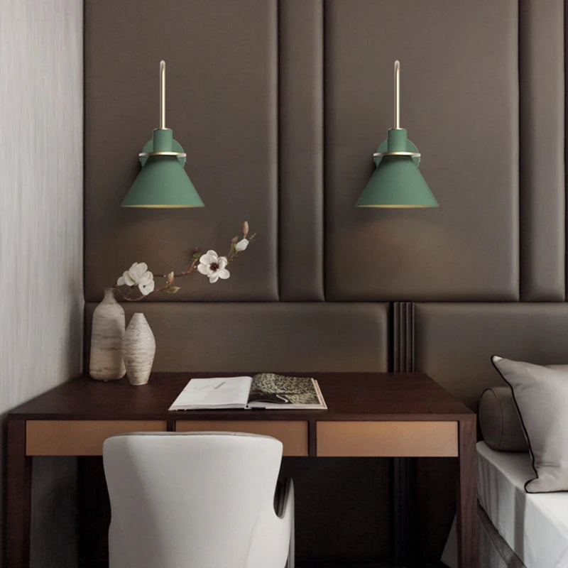Lampe de chevet Murale Industrielle en Métal - lampechevetdesign.com