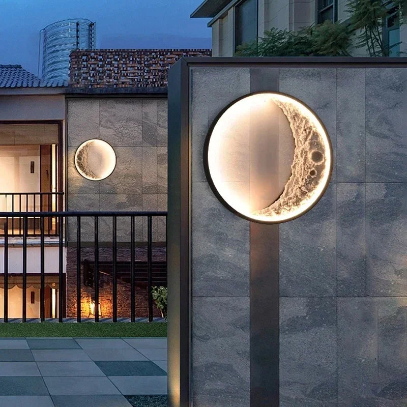 Lampe de chevet Murale Lune LED Moderne - lampechevetdesign.com