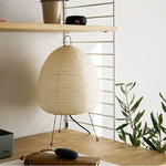 Lampe de chevet Japonaise Akari en Papier - lampechevetdesign.com
