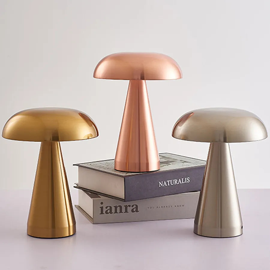 Lampe de chevet Champignon Luxe - lampechevetdesign.com