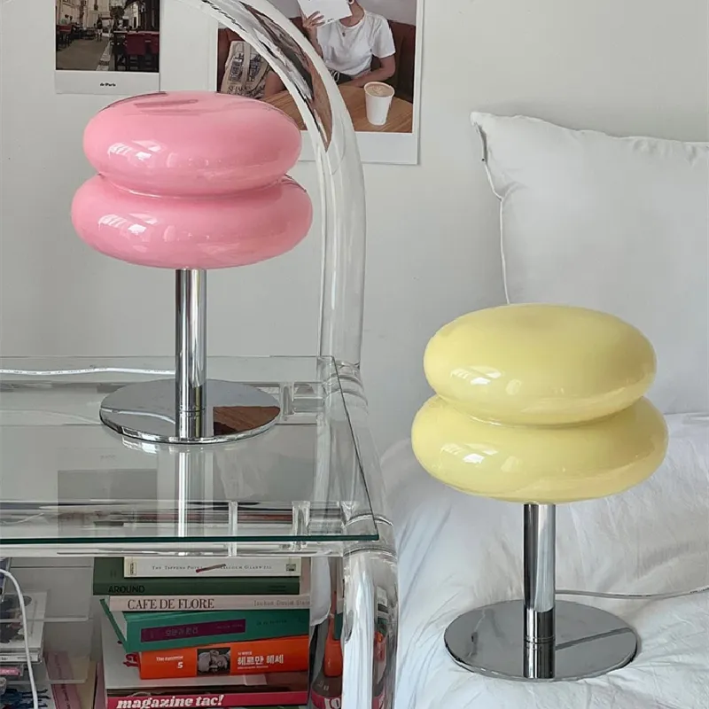 Lampe de chevet Macaron Vintage - lampechevetdesign.com