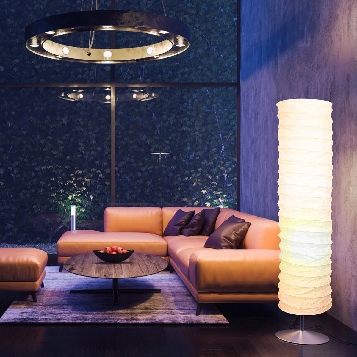 Abat-jour en Papier pour Lampe de Chevet Lampadaire - lampechevetdesign.com