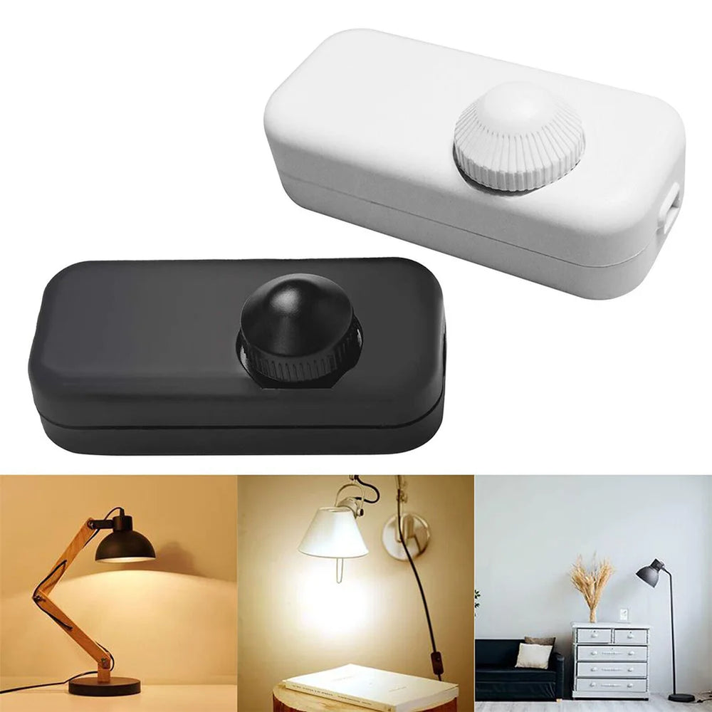 Interrupteur Bouton Rotatif Moderne - lampechevetdesign.com