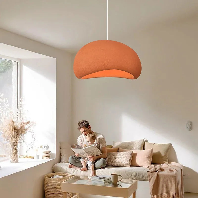 Lampe de Chevet Suspendue Wabi-Sabi Moderne - lampechevetdesign.com