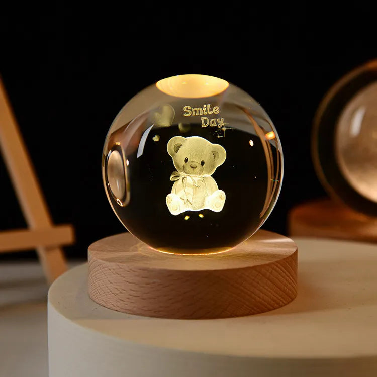 Lampe de chevet USB Sphère Magique - lampechevetdesign.com