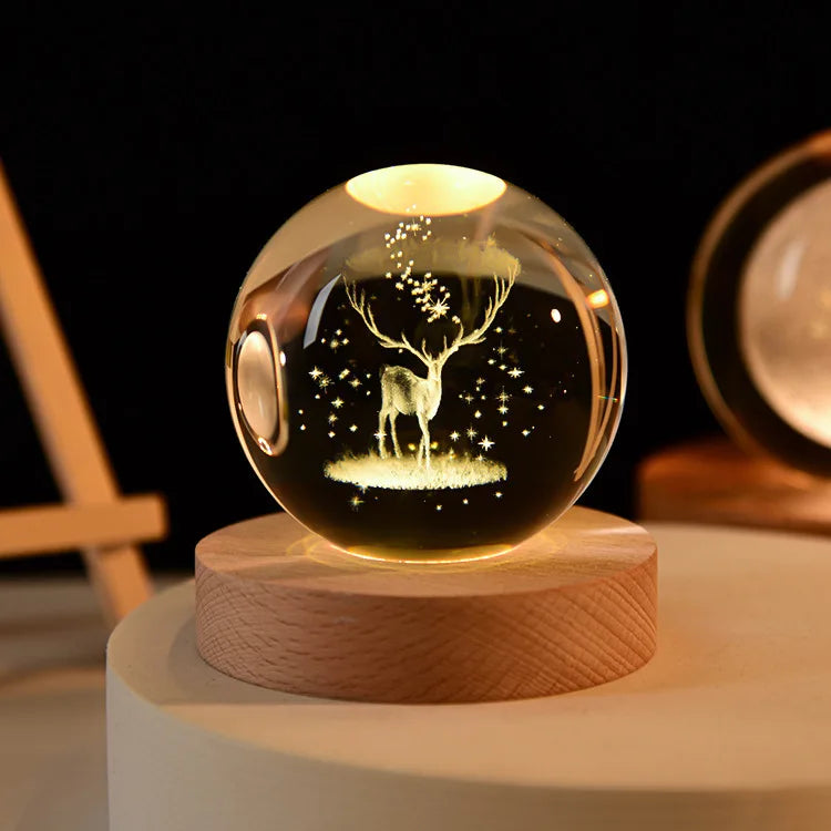 Lampe de chevet USB Sphère Magique - lampechevetdesign.com