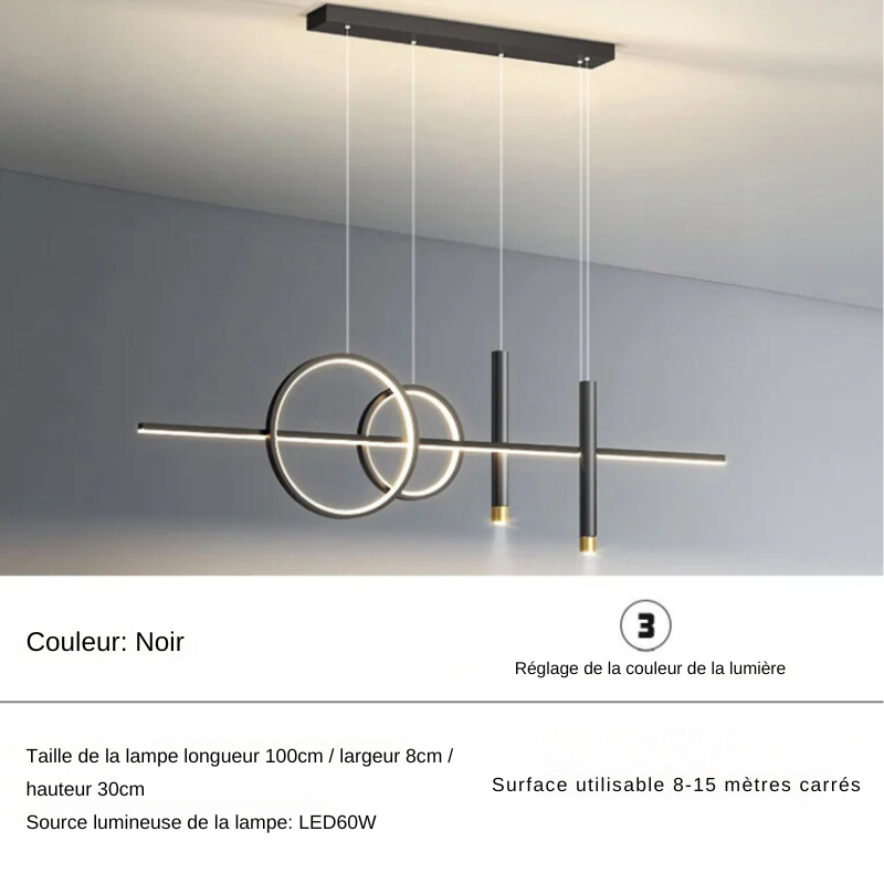 Lampe de Chevet Lustre Nordique de Luxe - lampechevetdesign.com