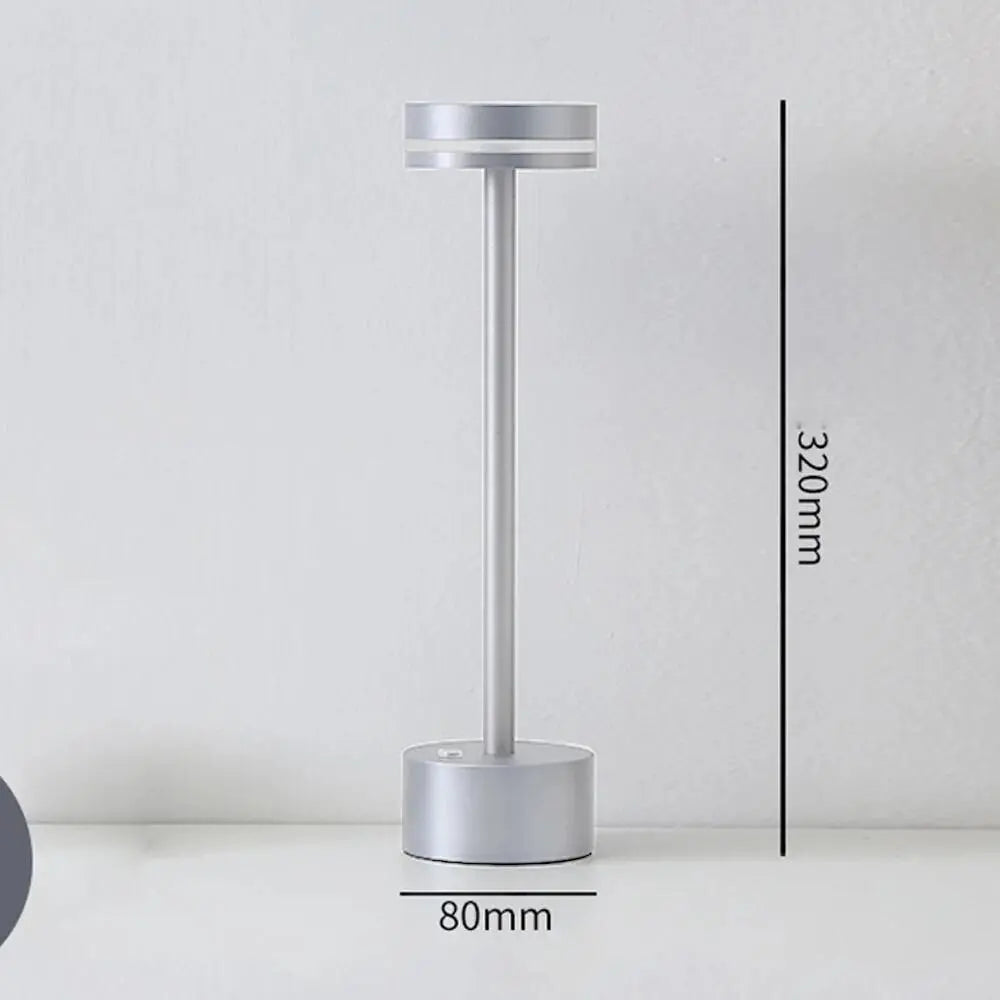 Lampe de chevet LED Rechargeable Moderne Tactile - lampechevetdesign.com