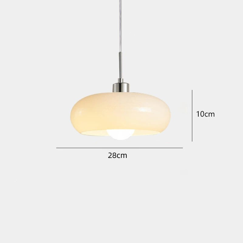 Lampe Suspendue de Chevet Nordique en Verre - lampechevetdesign.com