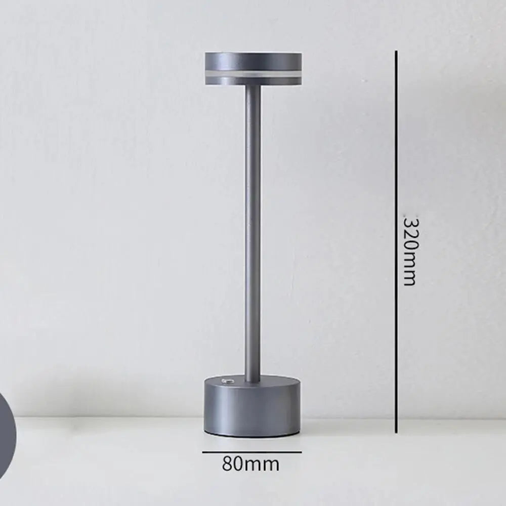 Lampe de chevet LED Rechargeable Moderne Tactile - lampechevetdesign.com