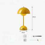 Lampe de chevet Champignon Vintage Tactile Rechargeable - lampechevetdesign.com