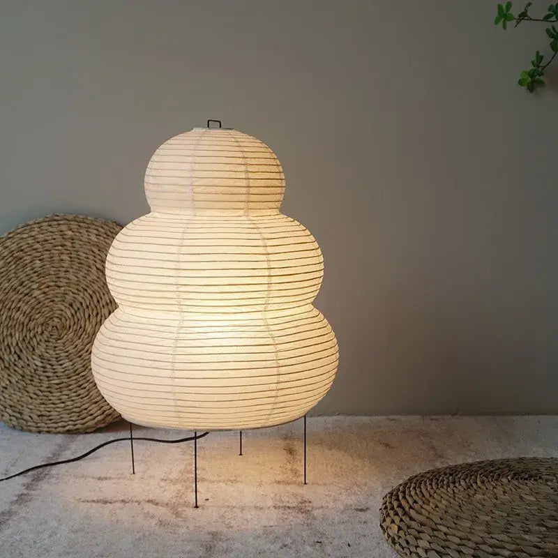 Lampe de chevet Japonaise en Papier Design - lampechevetdesign.com