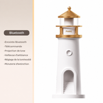 Lampe de Chevet Phare Lune Projection Bluetooth - lampechevetdesign.com