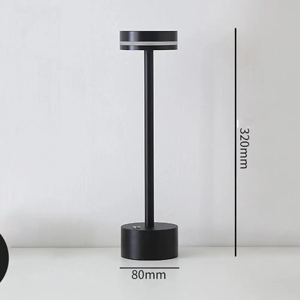 Lampe de chevet LED Rechargeable Moderne Tactile - lampechevetdesign.com