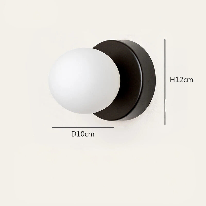Lampe de chevet Murale Boule Vintage Coloré - lampechevetdesign.com