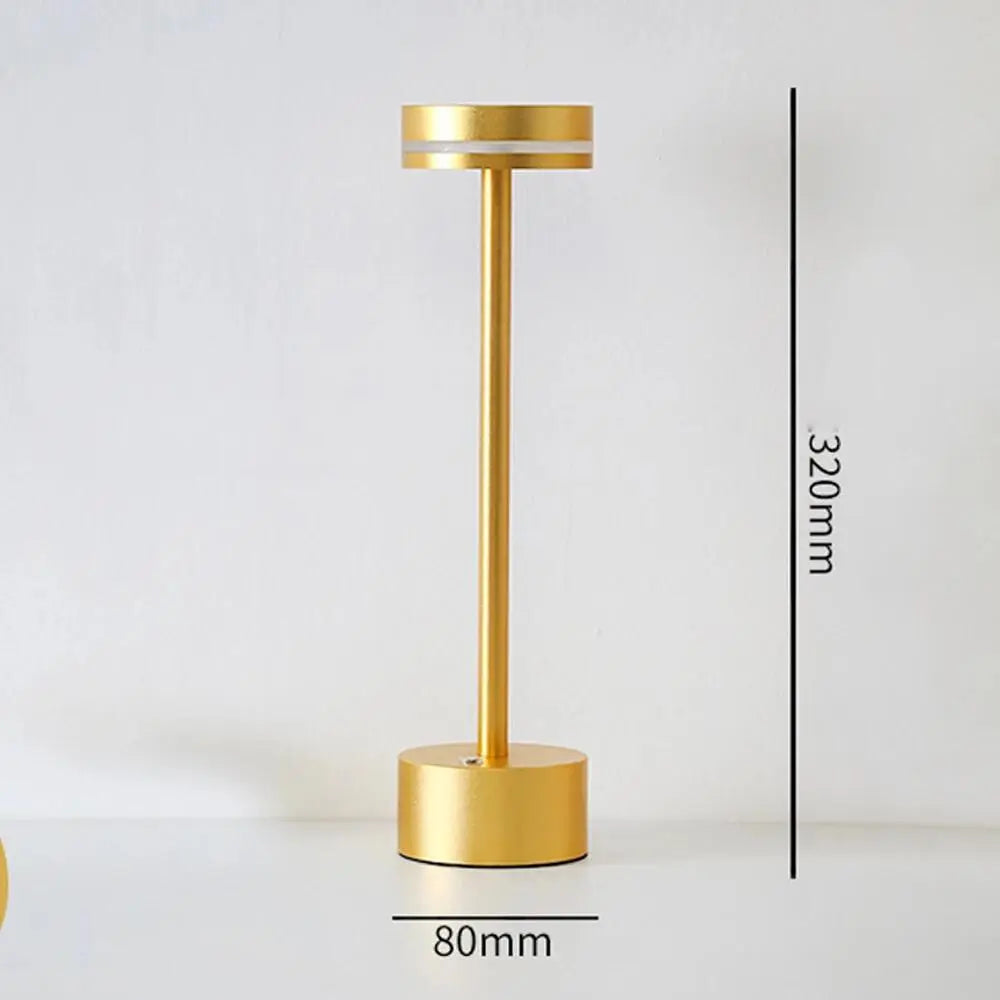Lampe de chevet LED Rechargeable Moderne Tactile - lampechevetdesign.com