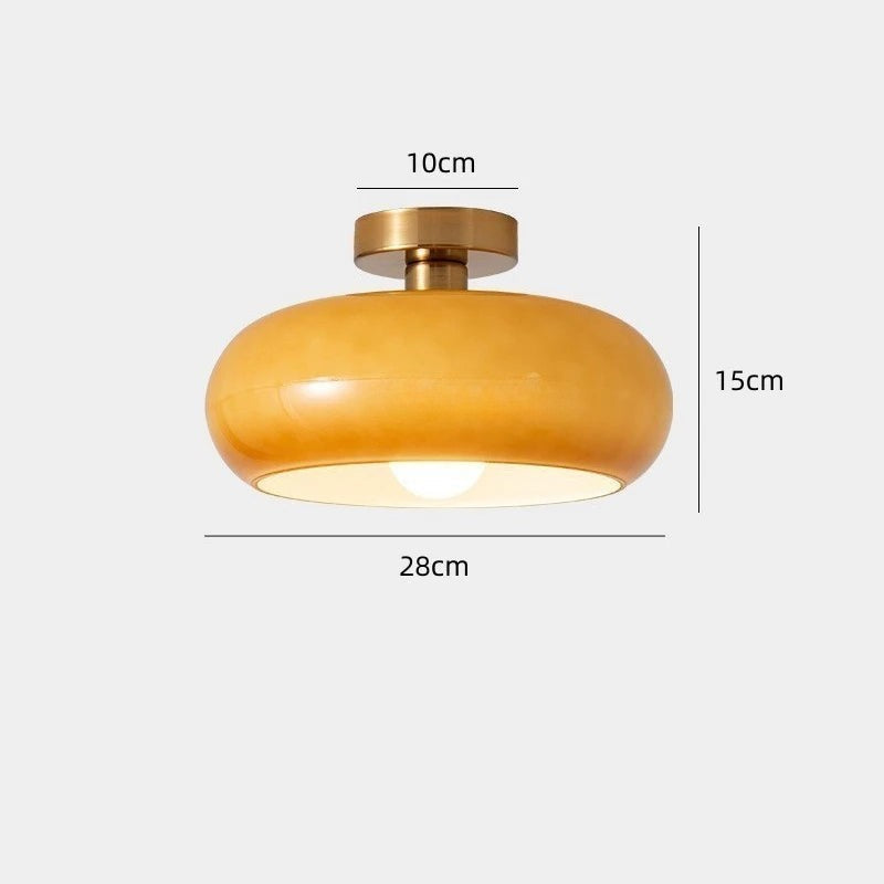 Lampe Suspendue de Chevet Nordique en Verre - lampechevetdesign.com