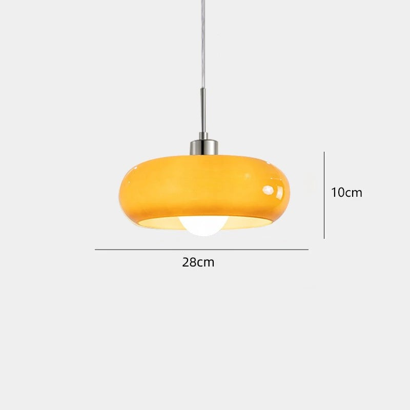Lampe Suspendue de Chevet Nordique en Verre - lampechevetdesign.com